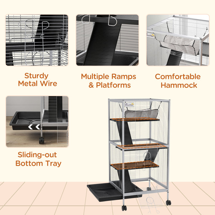 Tucker Murphy Pet™ Susanna Small Animal Cage & Reviews | Wayfair